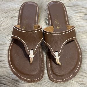 Kino Key West Brown Leather Shoes